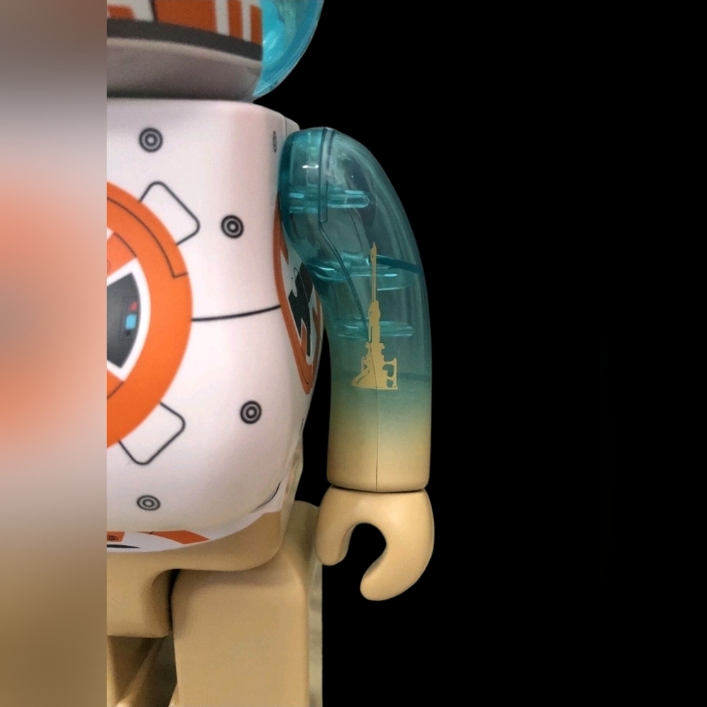 Authentic Star Wars BB-8 400％ BE@RBRICK Bearbrick Medicom Toy figure - Picture 4 of 6